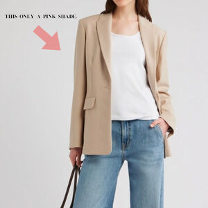 NWOT Nordstrom Blazer Size 14 100% Wool Versatile